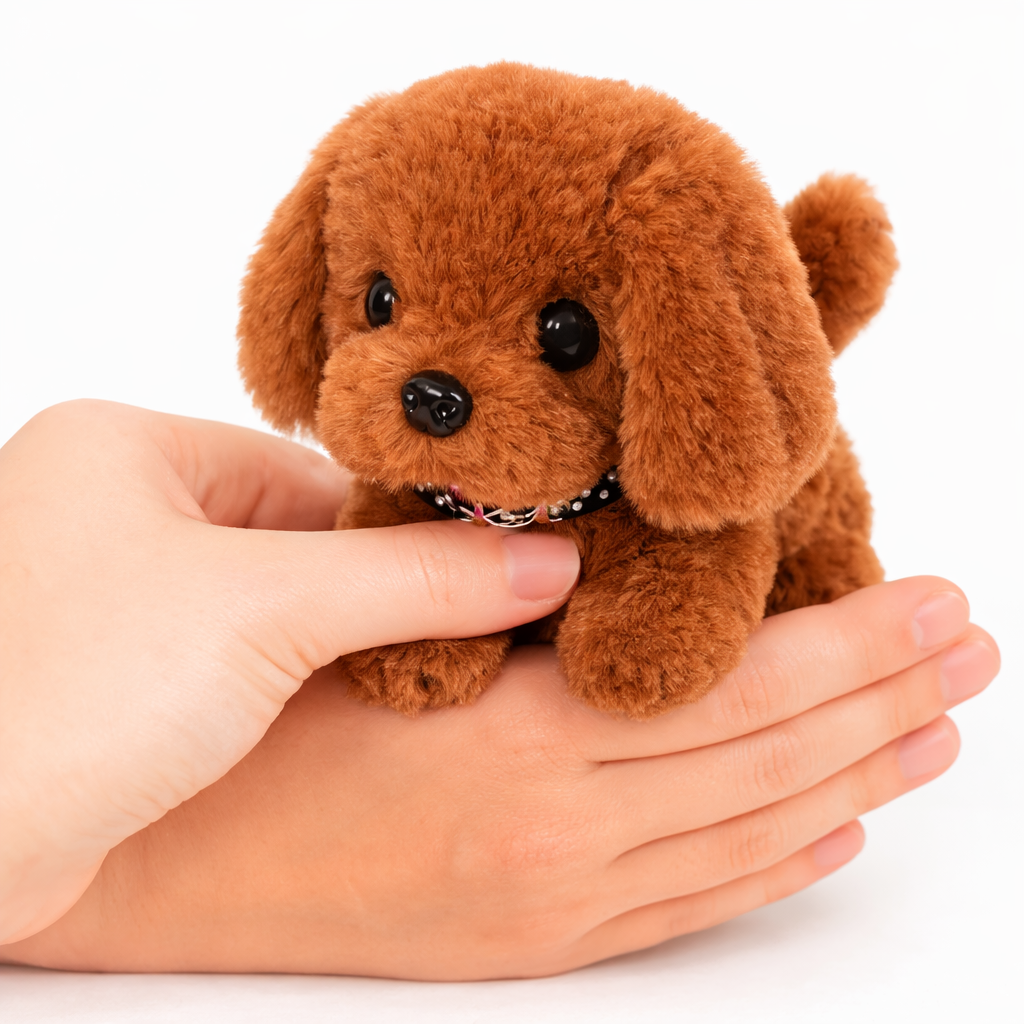 Puppy Toy Interactive Plush Companion Pet Realistic Movement