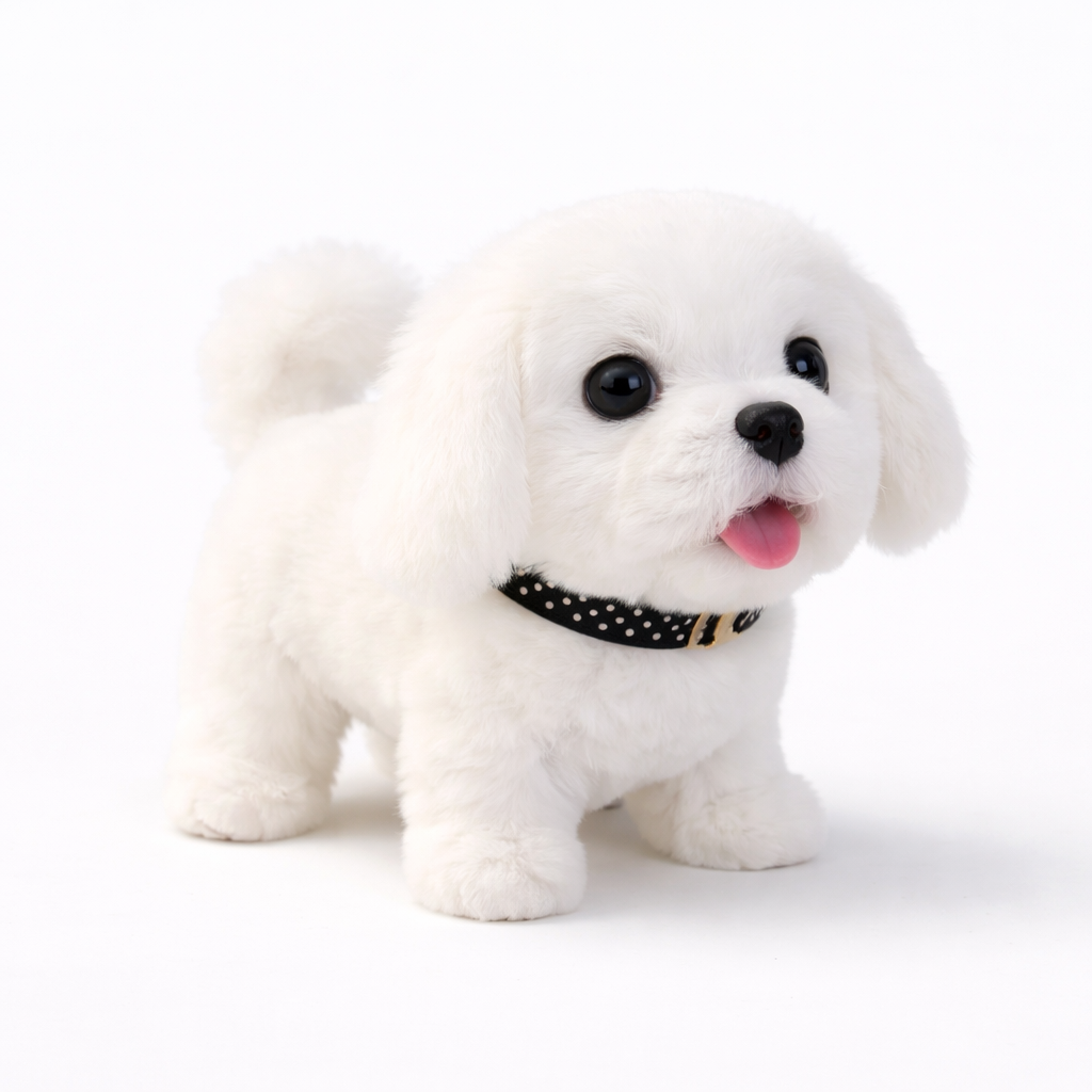 Puppy Toy Interactive Plush Companion Pet Realistic Movement