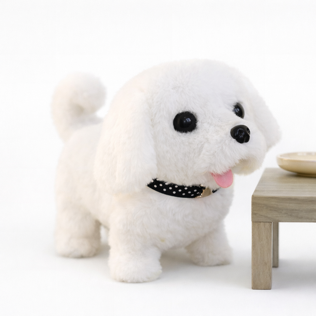 Puppy Toy Interactive Plush Companion Pet Realistic Movement