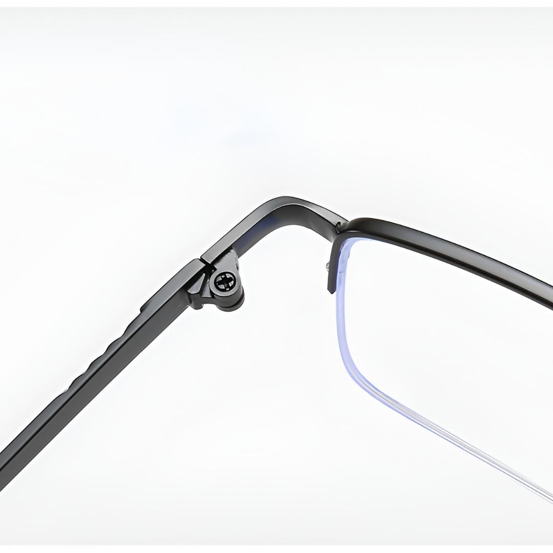 Metal Frame Progressive Multifocal Anti-Glare Reading Glasses