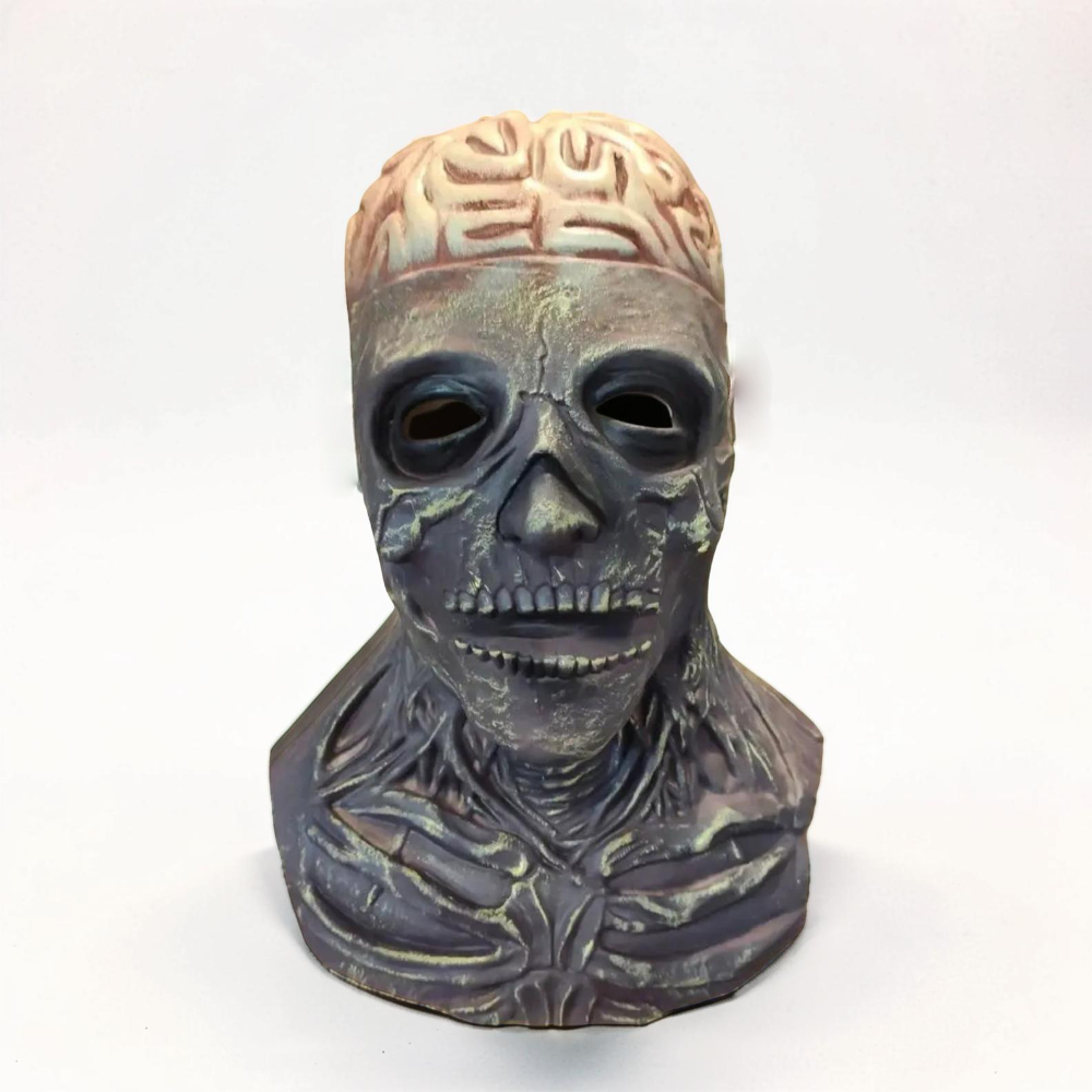 Latex Skull Horror Party Face Mask