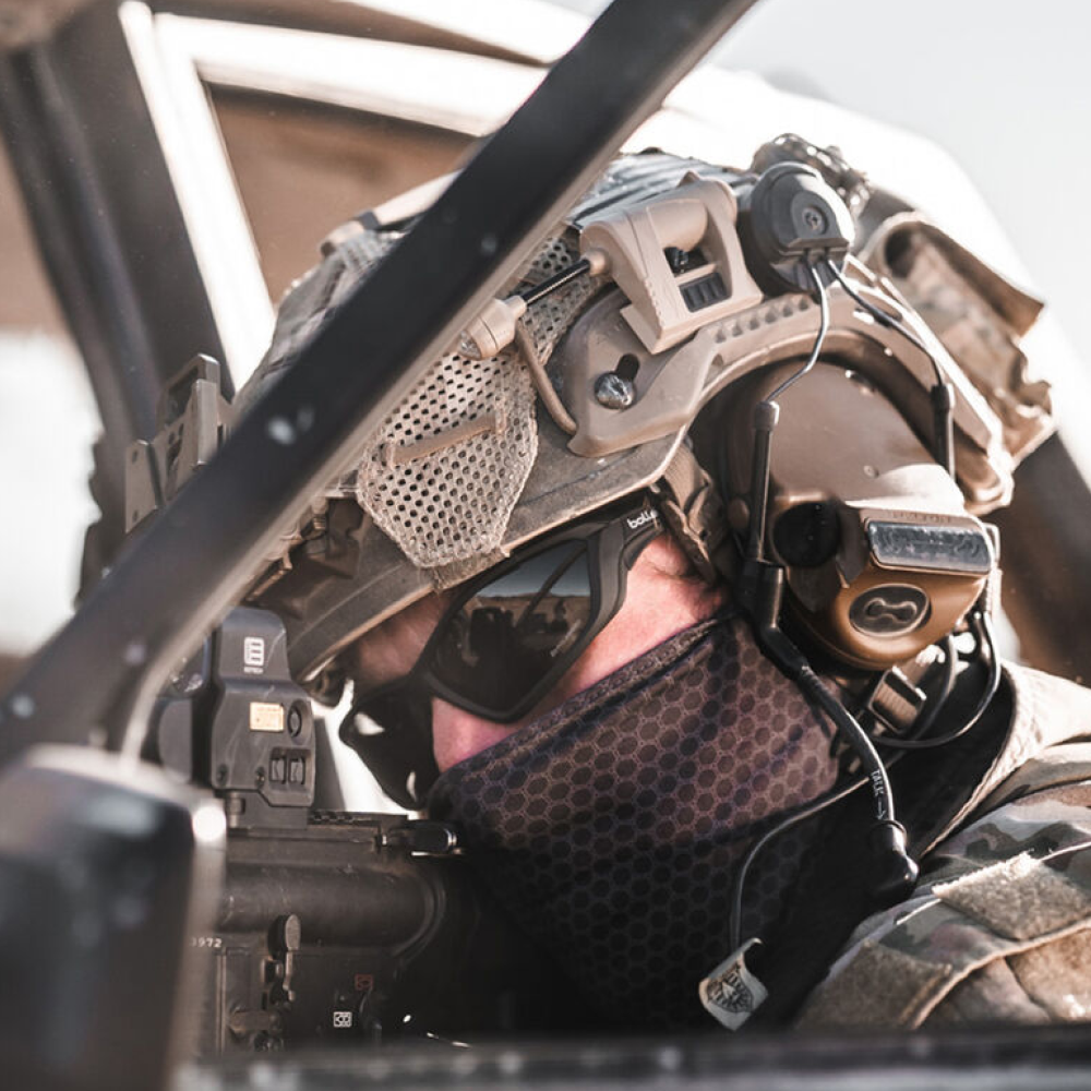 UV-Protective Polarized Military-Style Sunglasses