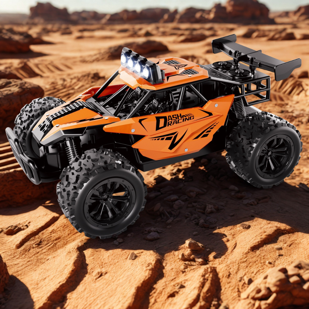 Remote Control Car Off Road Racing Toy LED Rechargeable