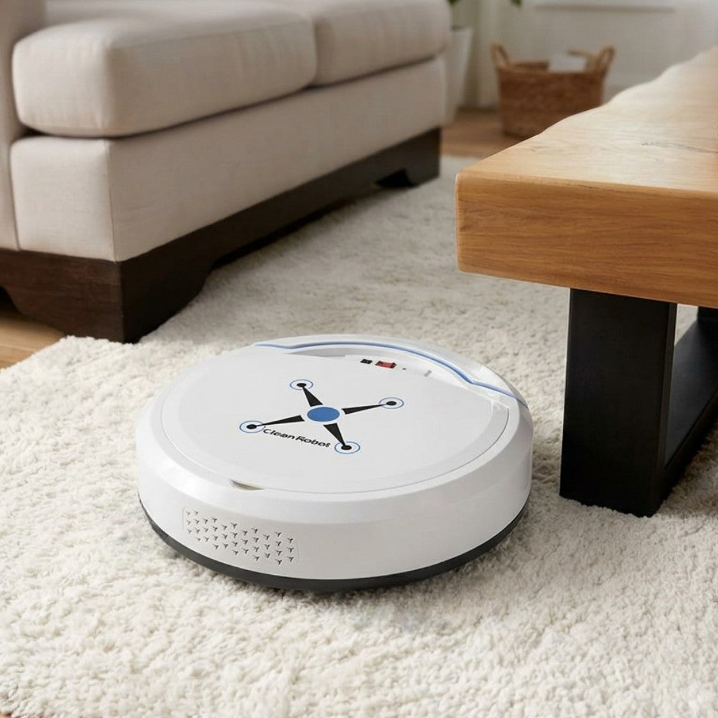 Smart Automatic Robotic Floor Mopping Vacuum
