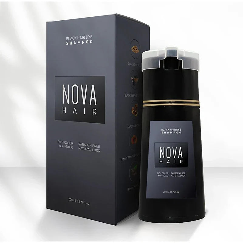 Fast-Acting Gray Coverage Color Shampoo Formula