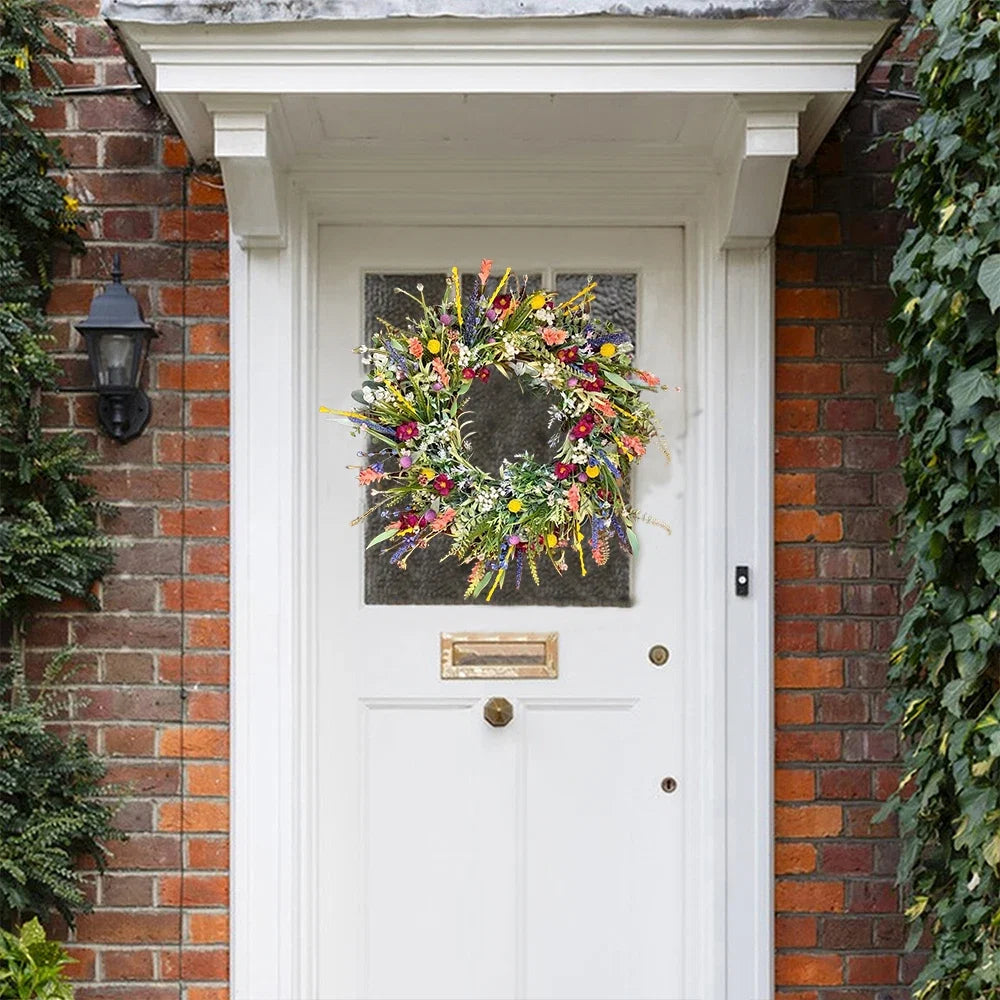 Handmade Floral Wreath for Front Door