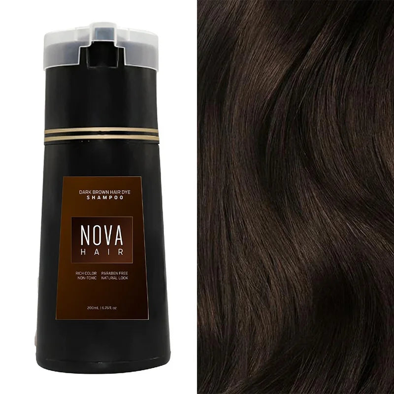 Fast-Acting Gray Coverage Color Shampoo Formula
