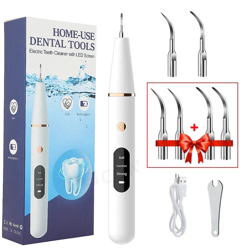 USB Ultrasonic Dental Plaque Remover Tool