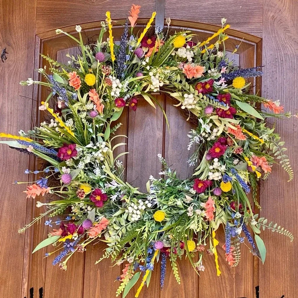 Handmade Floral Wreath for Front Door