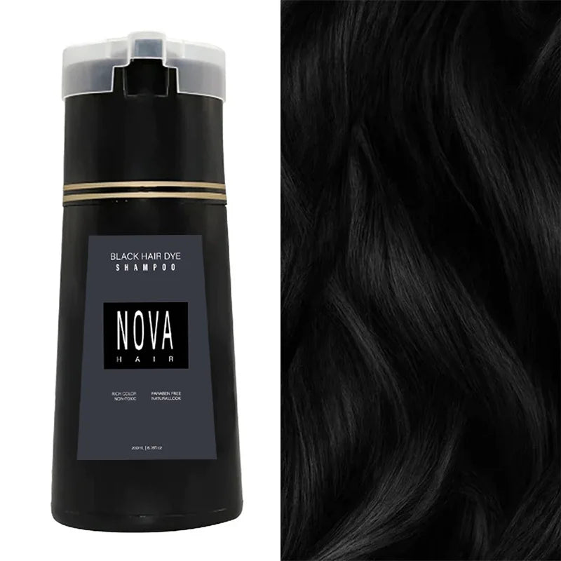 Fast-Acting Gray Coverage Color Shampoo Formula