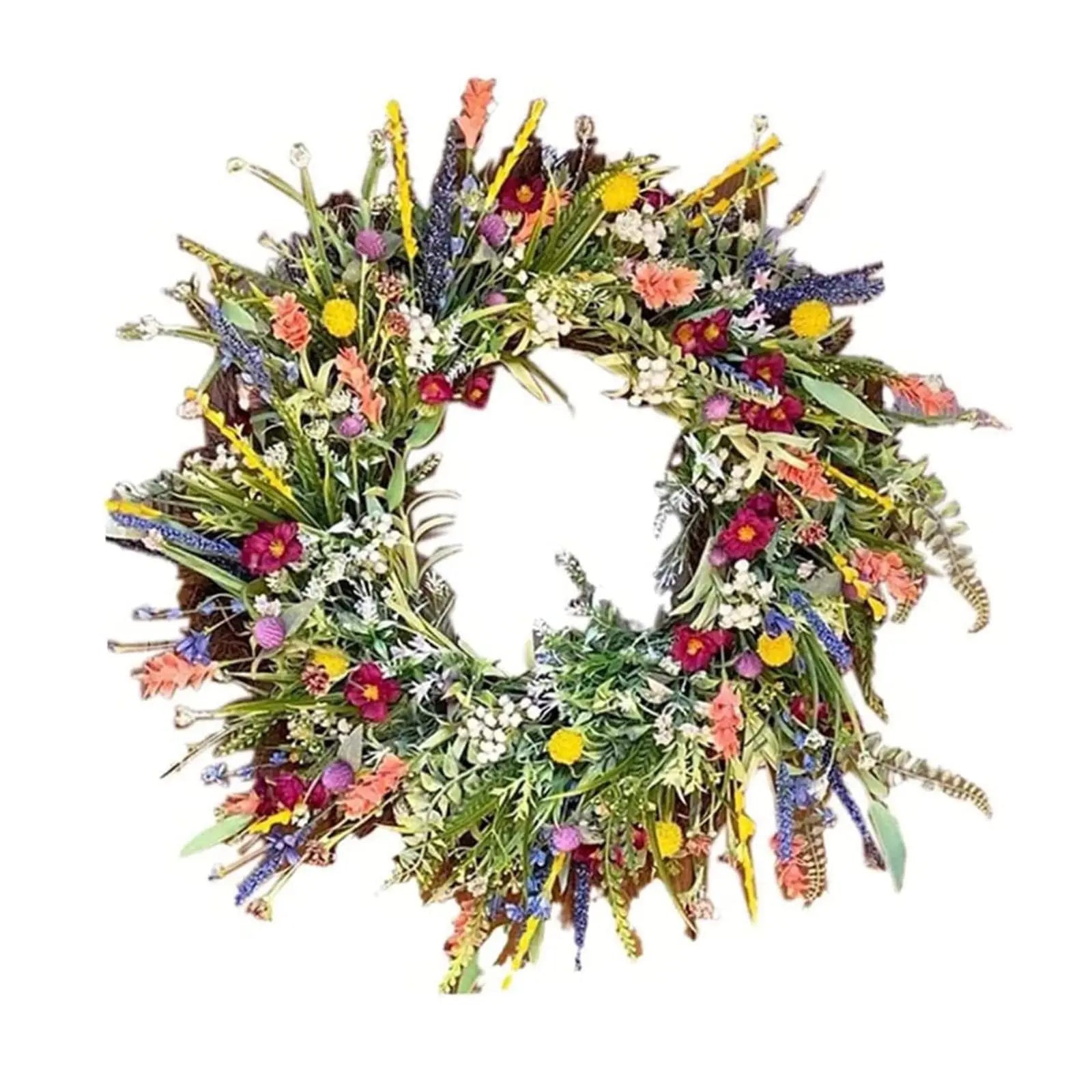 Handmade Floral Wreath for Front Door