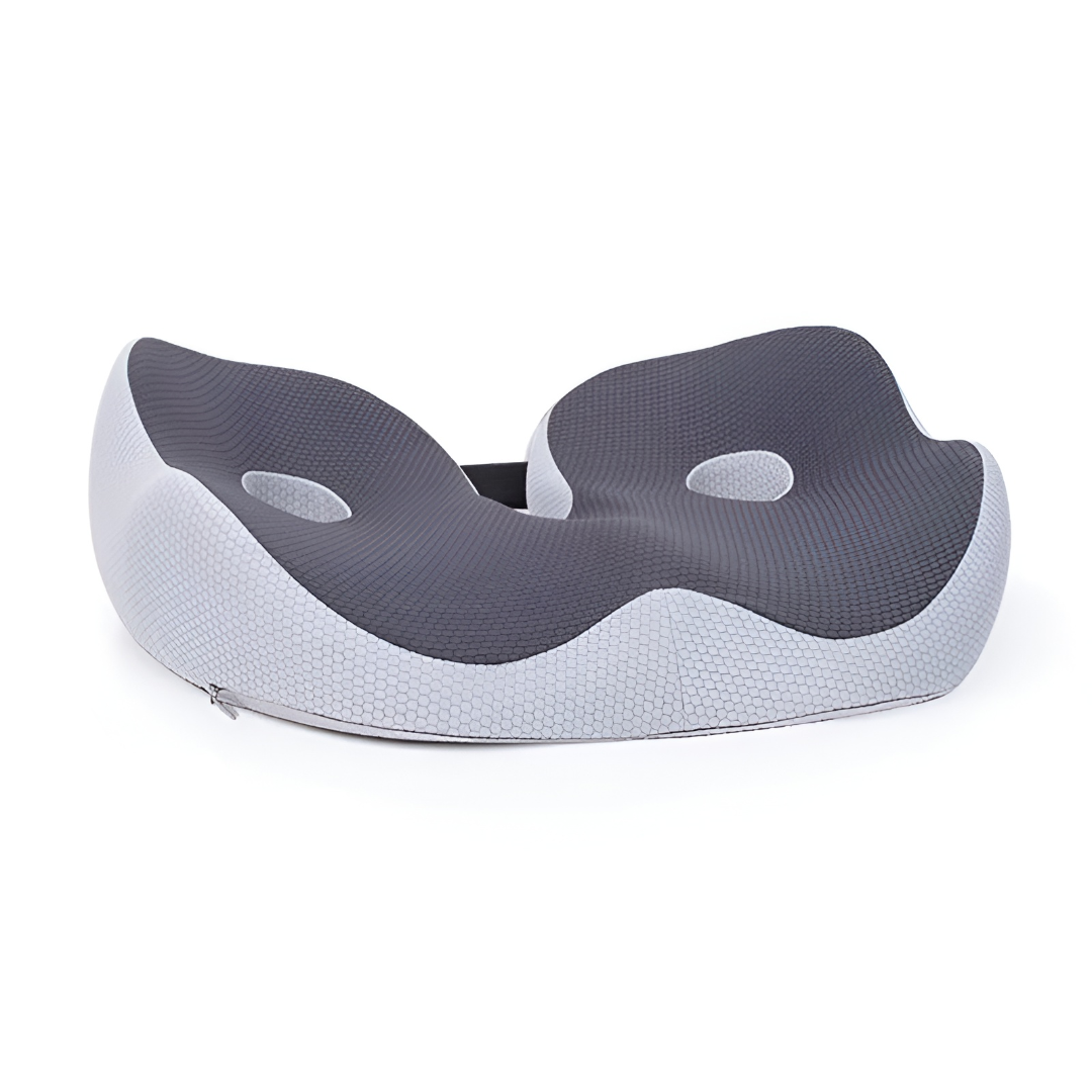 Ergonomic Memory Foam Seat Pad for Tailbone and Sit Bone Support