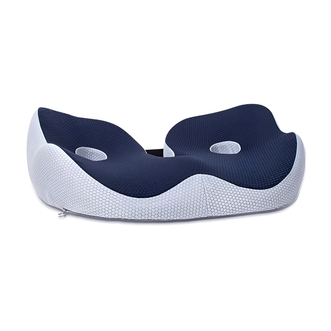 Ergonomic Memory Foam Seat Pad for Tailbone and Sit Bone Support