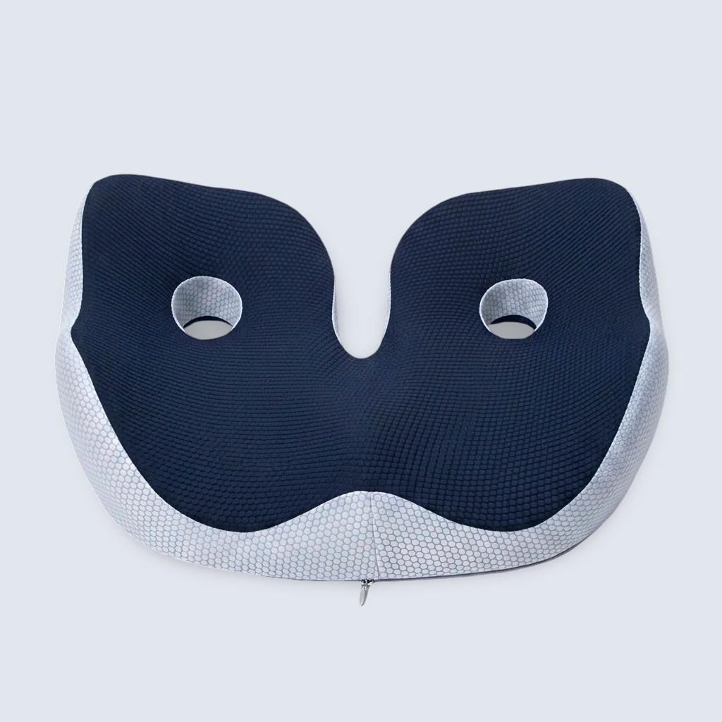 Ergonomic Memory Foam Seat Pad for Tailbone and Sit Bone Support