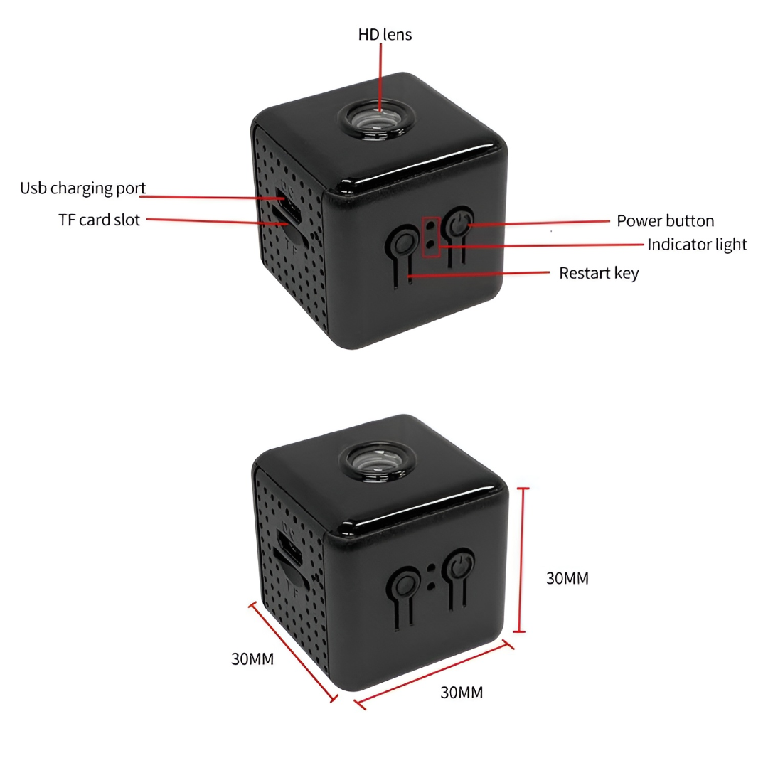 Mini 1080P WiFi Indoor Surveillance Camera