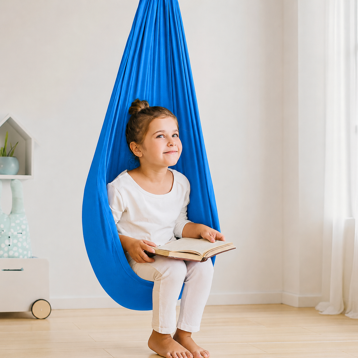 Indoor Cotton Sensory Swing Seat for Kids