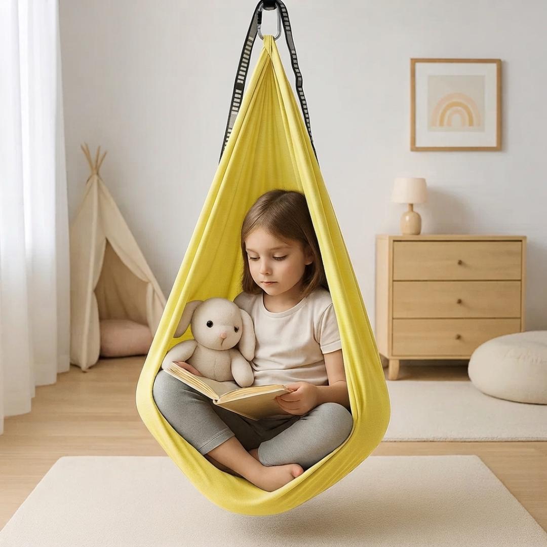 Indoor Hanging Sensory Hammock Swing for Kids