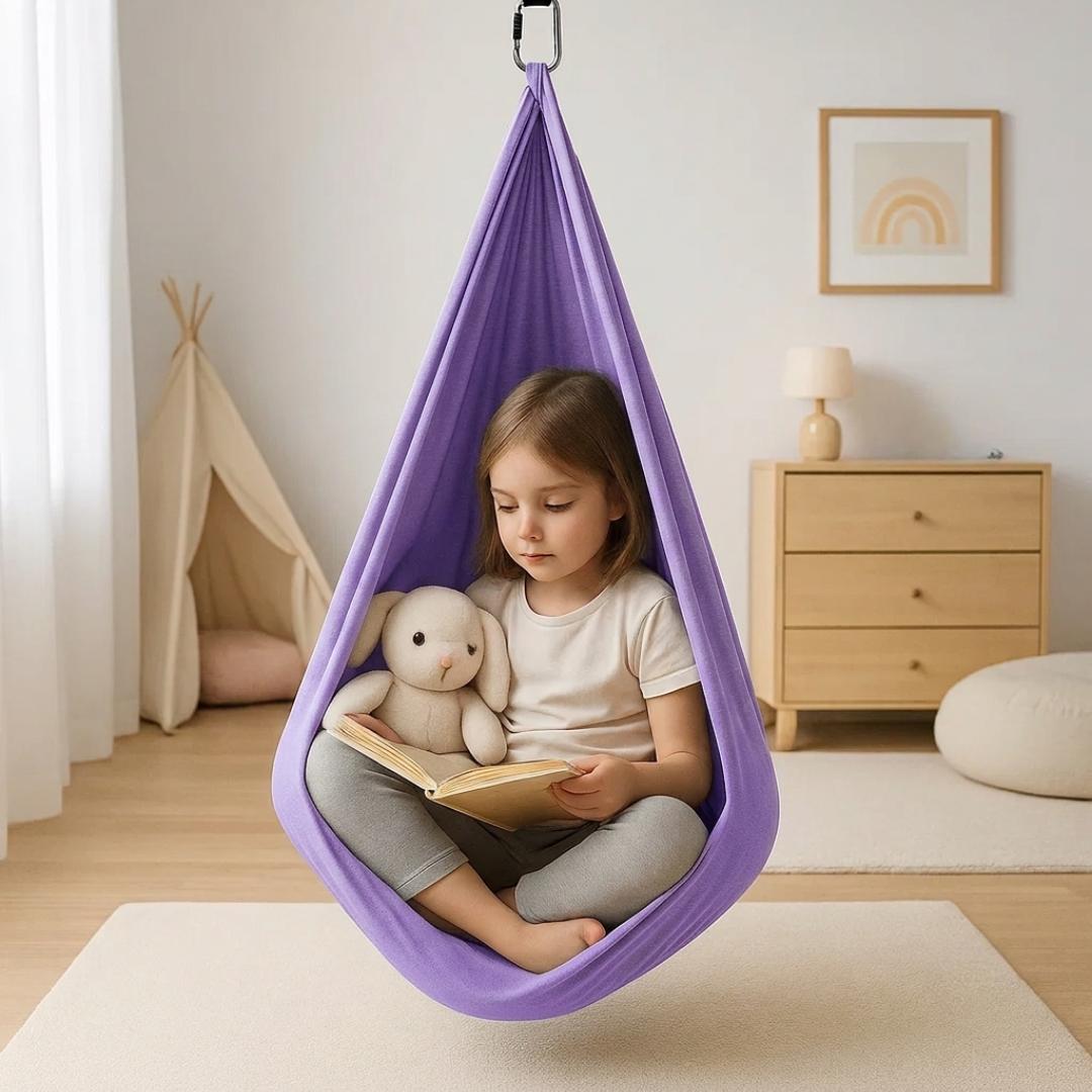 Indoor Hanging Sensory Hammock Swing for Kids