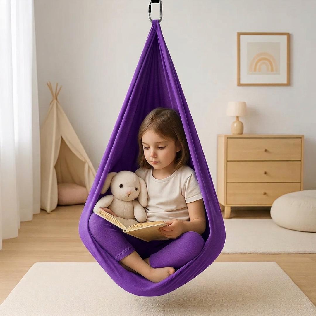 Indoor Hanging Sensory Hammock Swing for Kids
