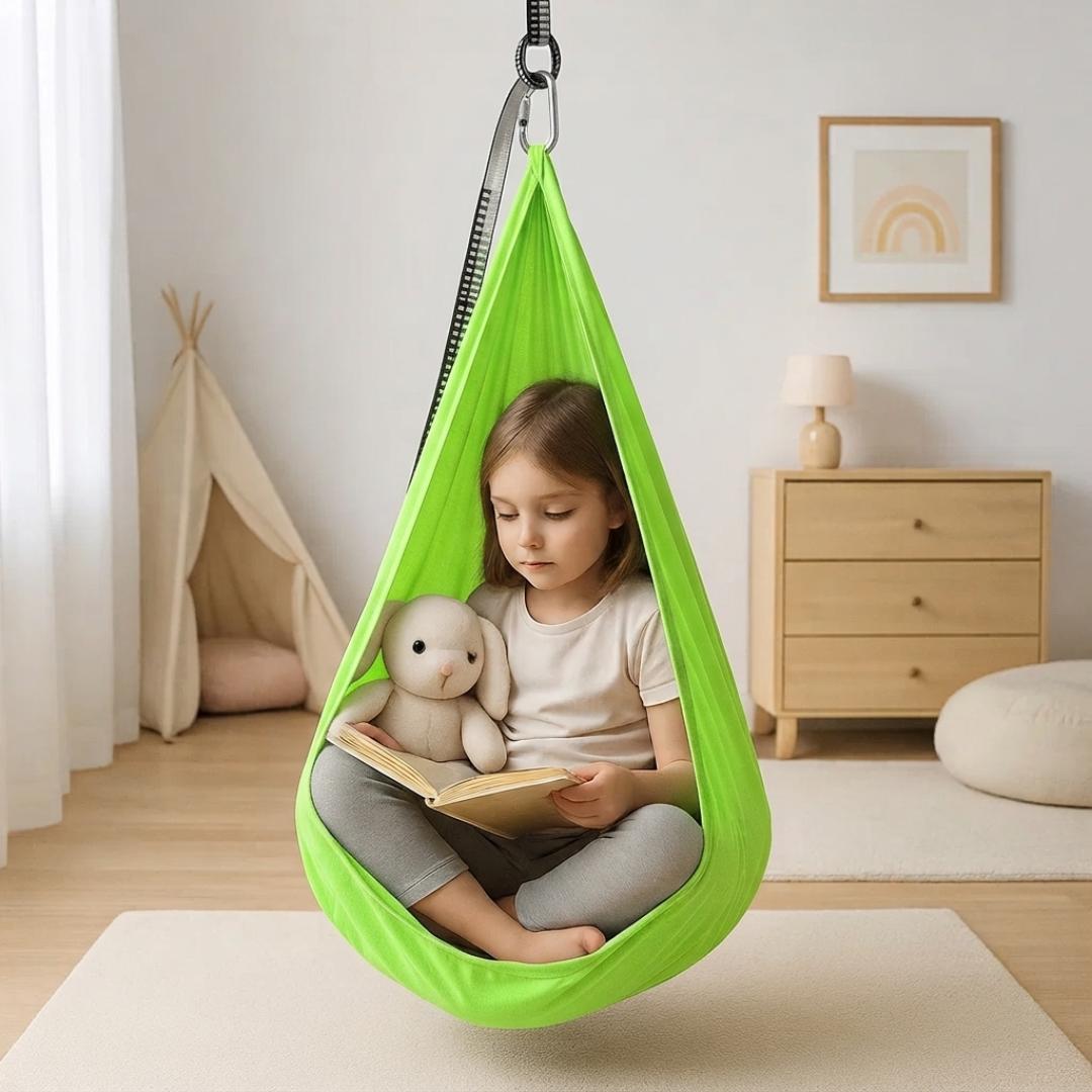 Indoor Hanging Sensory Hammock Swing for Kids