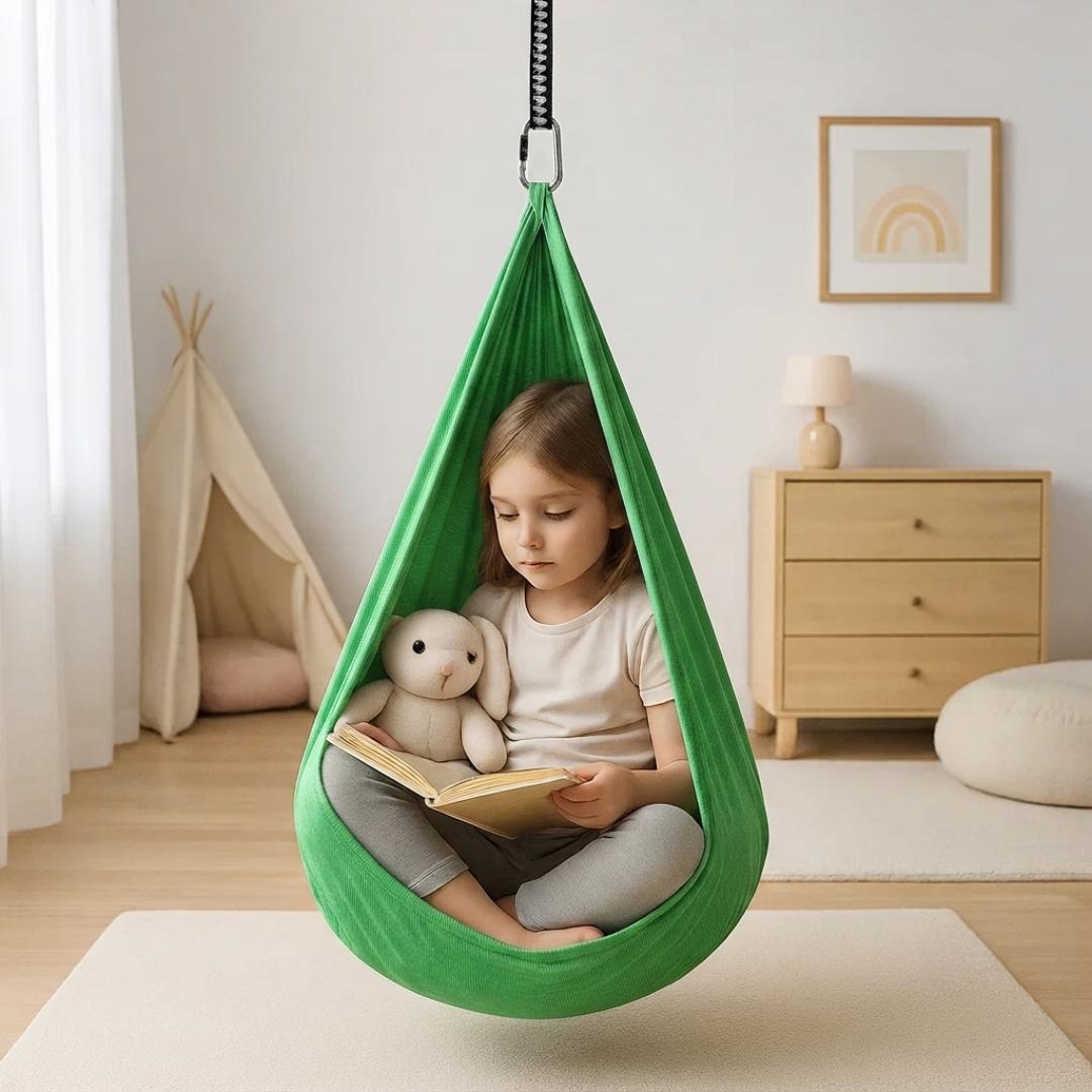 Indoor Hanging Sensory Hammock Swing for Kids