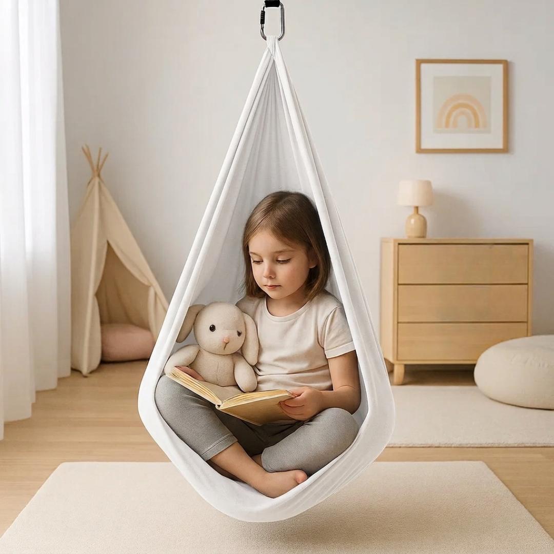 Indoor Hanging Sensory Hammock Swing for Kids