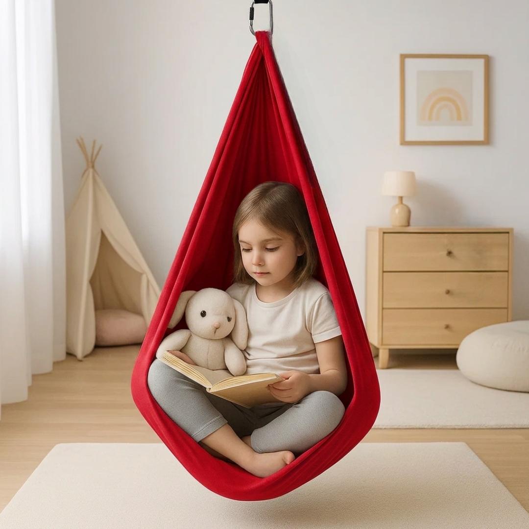 Indoor Hanging Sensory Hammock Swing for Kids