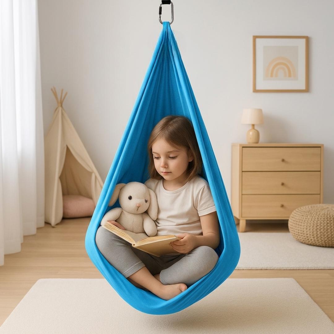 Indoor Hanging Sensory Hammock Swing for Kids