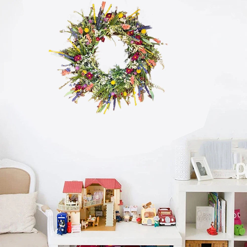 Handmade Floral Wreath for Front Door