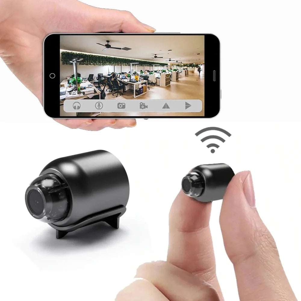 Compact Wireless HD Home Surveillance Camera
