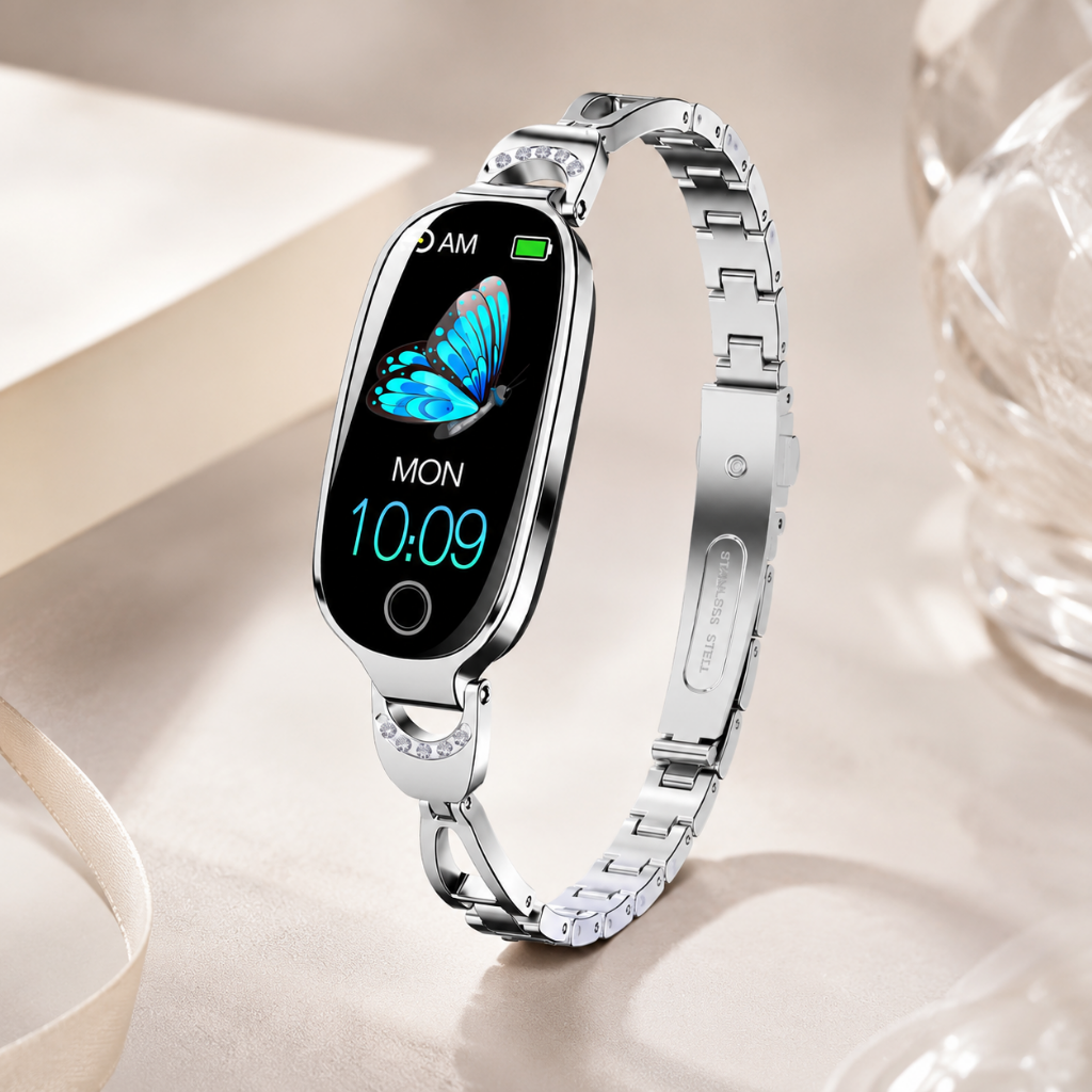 Wearable Fitness Band with Activity and Heart Rate Tracking
