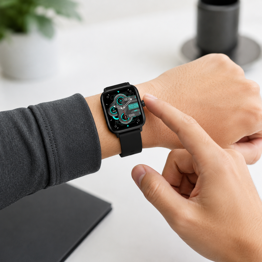 Fitness-Focused Smart Watch with Health Monitoring