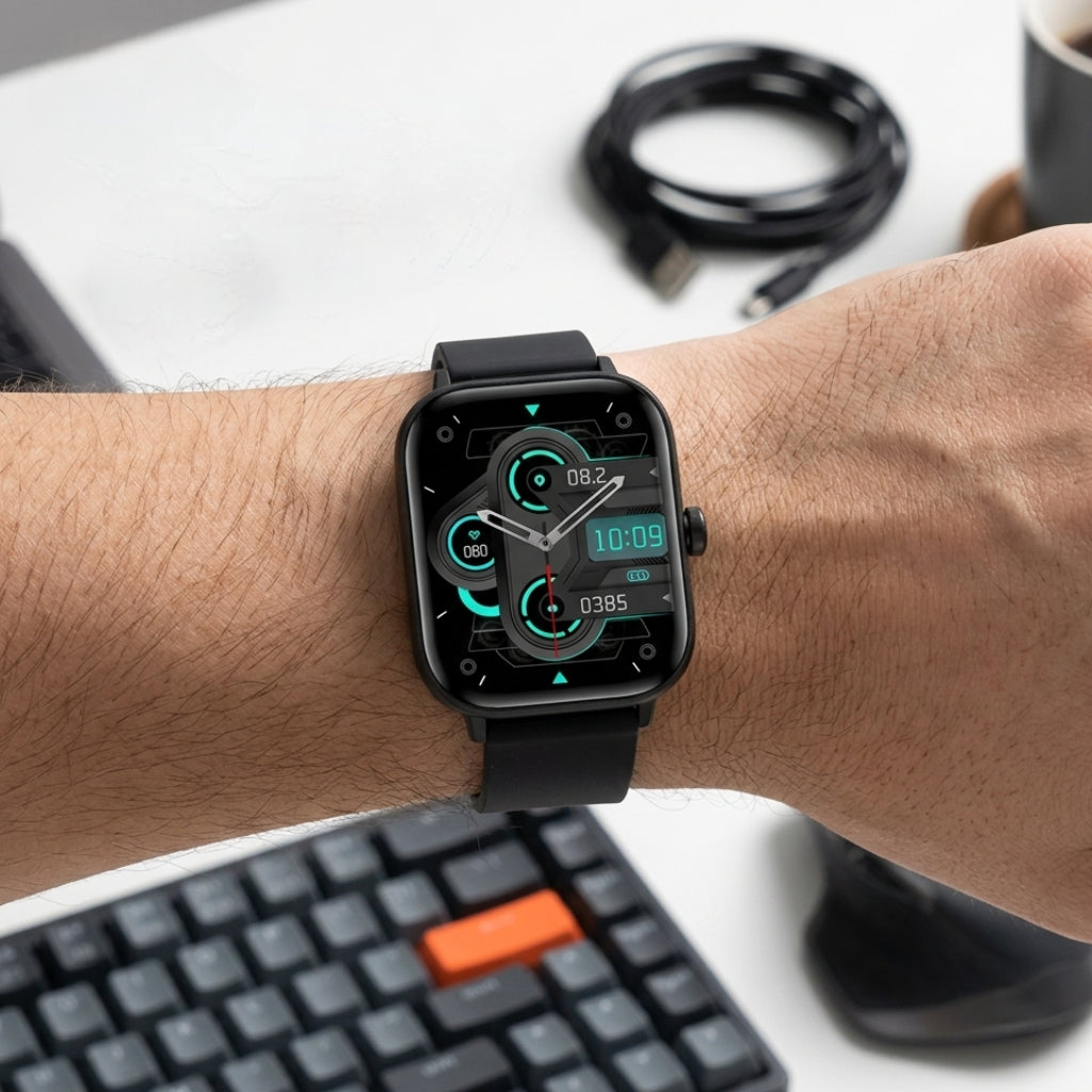 Fitness-Focused Smart Watch with Health Monitoring