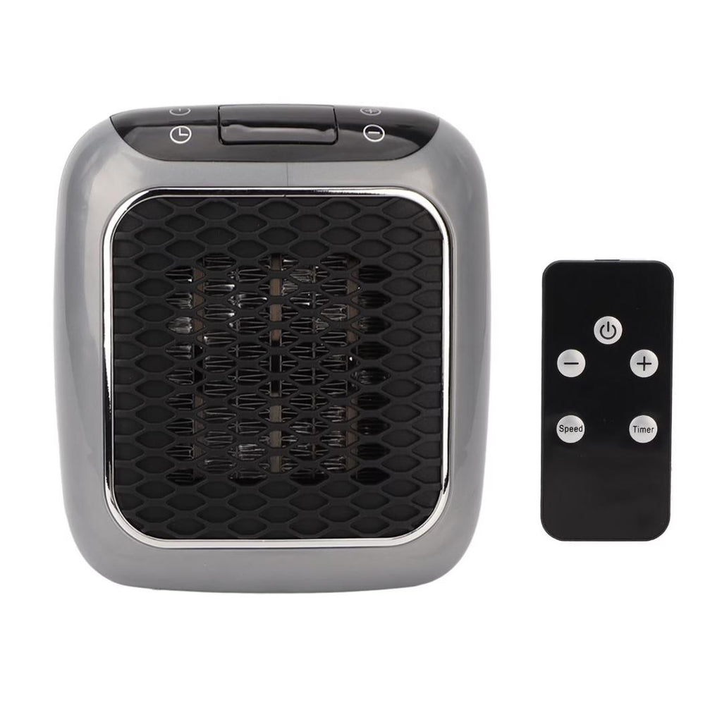 Wall Outlet Ceramic Space Heater with Remote