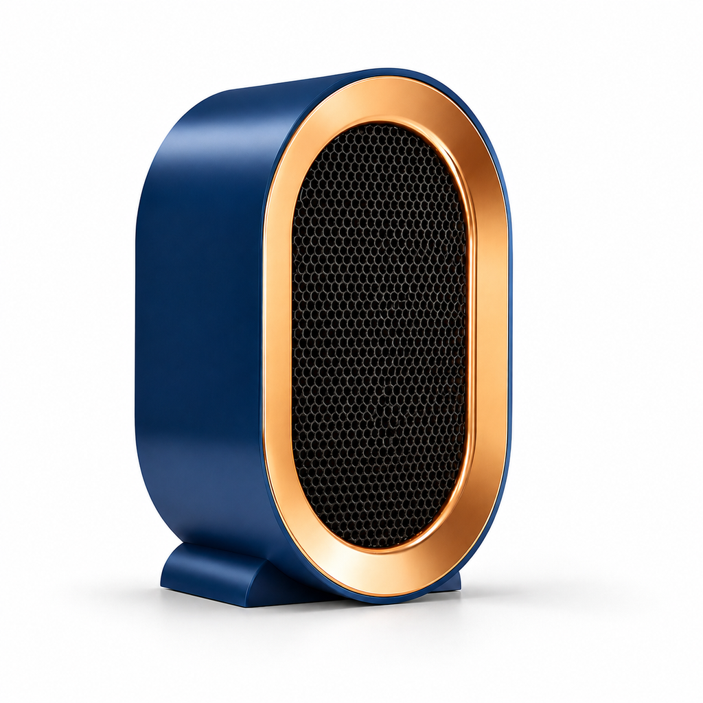Compact Fast-Heating Desktop Space Heater