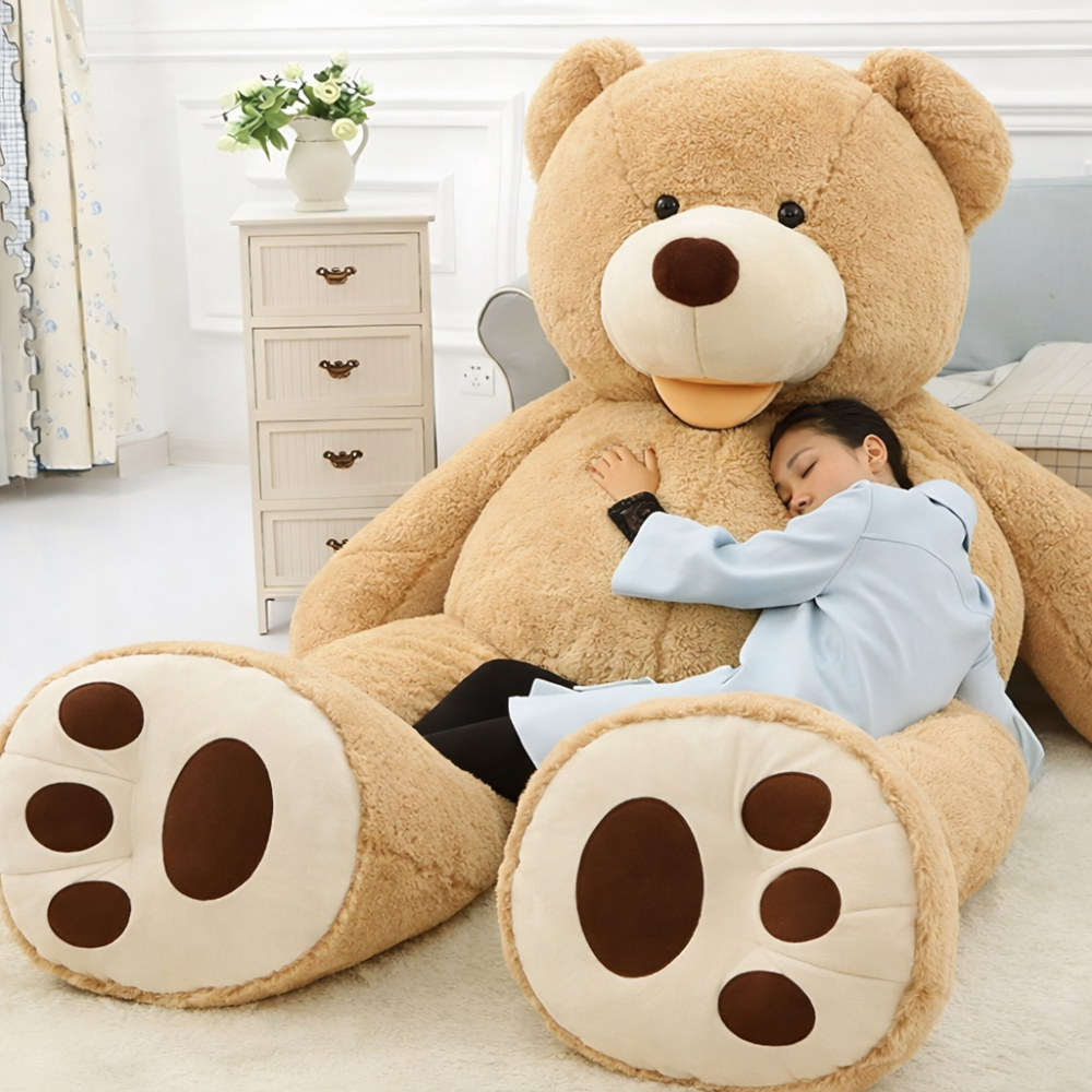 Giant Plush Bear Cuddle Companion