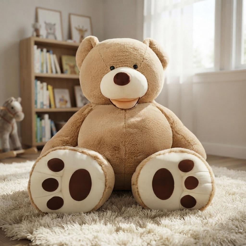 Giant Plush Bear Cuddle Companion