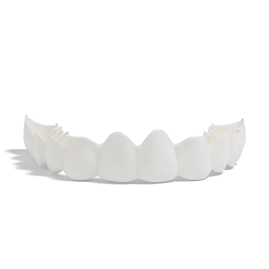 Snap-On Cosmetic Tooth Veneers for Instant Smile Cover