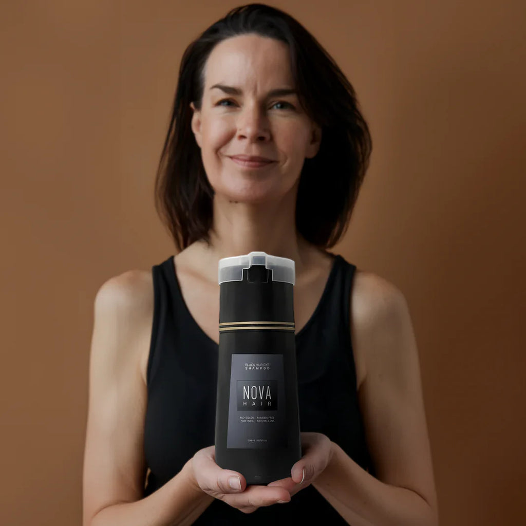Fast-Acting Gray Coverage Color Shampoo Formula