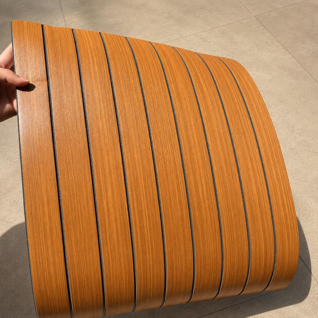 Peel-and-Stick 3D Wood-Look Wall Panels