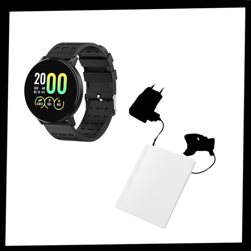 Waterproof Fitness Smartwatch with Heart & Sleep Tracking