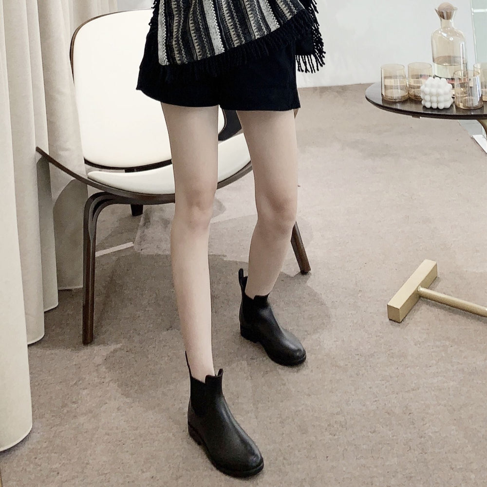 Waterproof Slip-On Ankle Boots for Women
