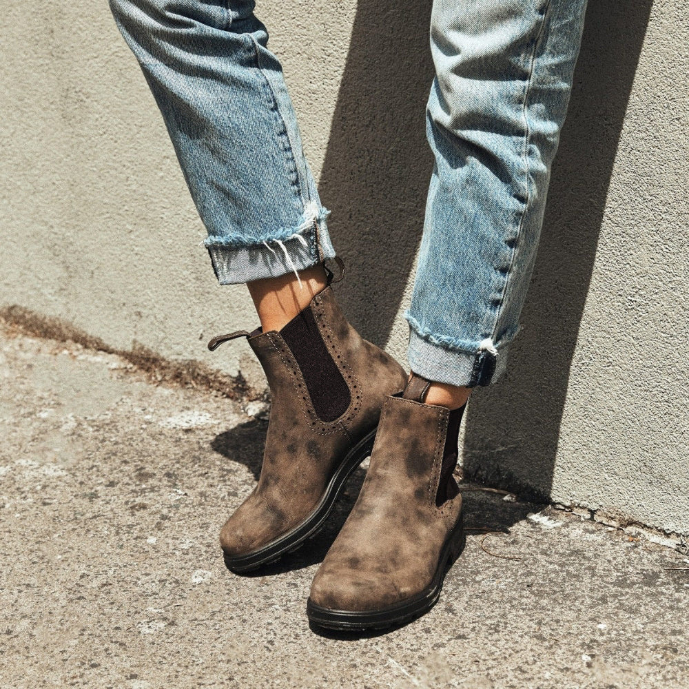 Waterproof Slip-On Ankle Boots for Women
