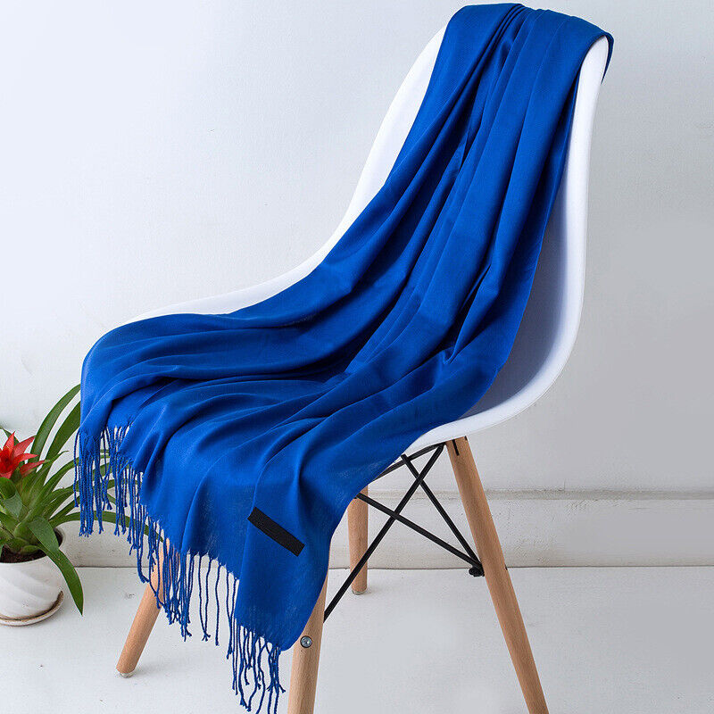 Women's Long Tassel Winter Wrap Shawl