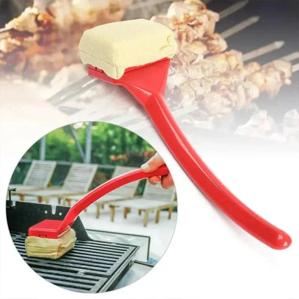 Bristle-Free Steam BBQ Grill Cleaning Brush