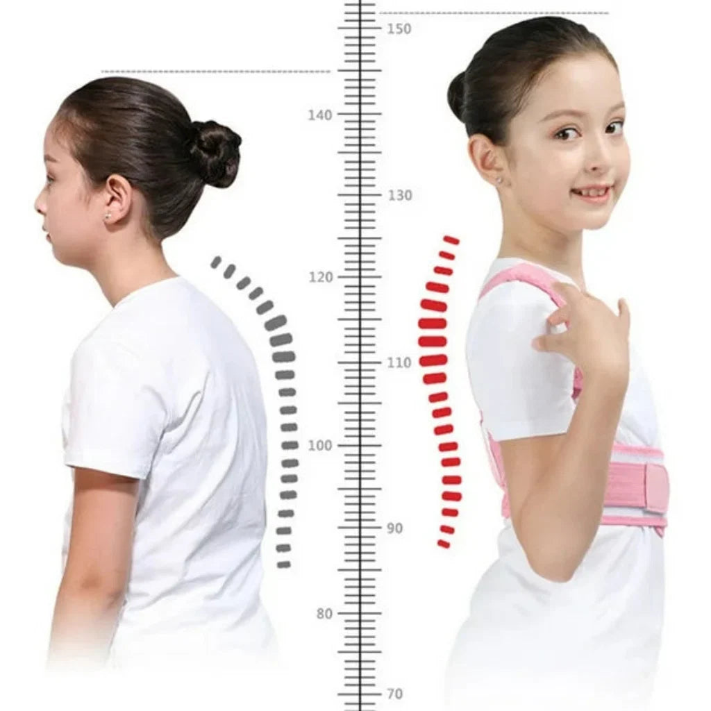 Adjustable Back Brace for Kids' Posture Support