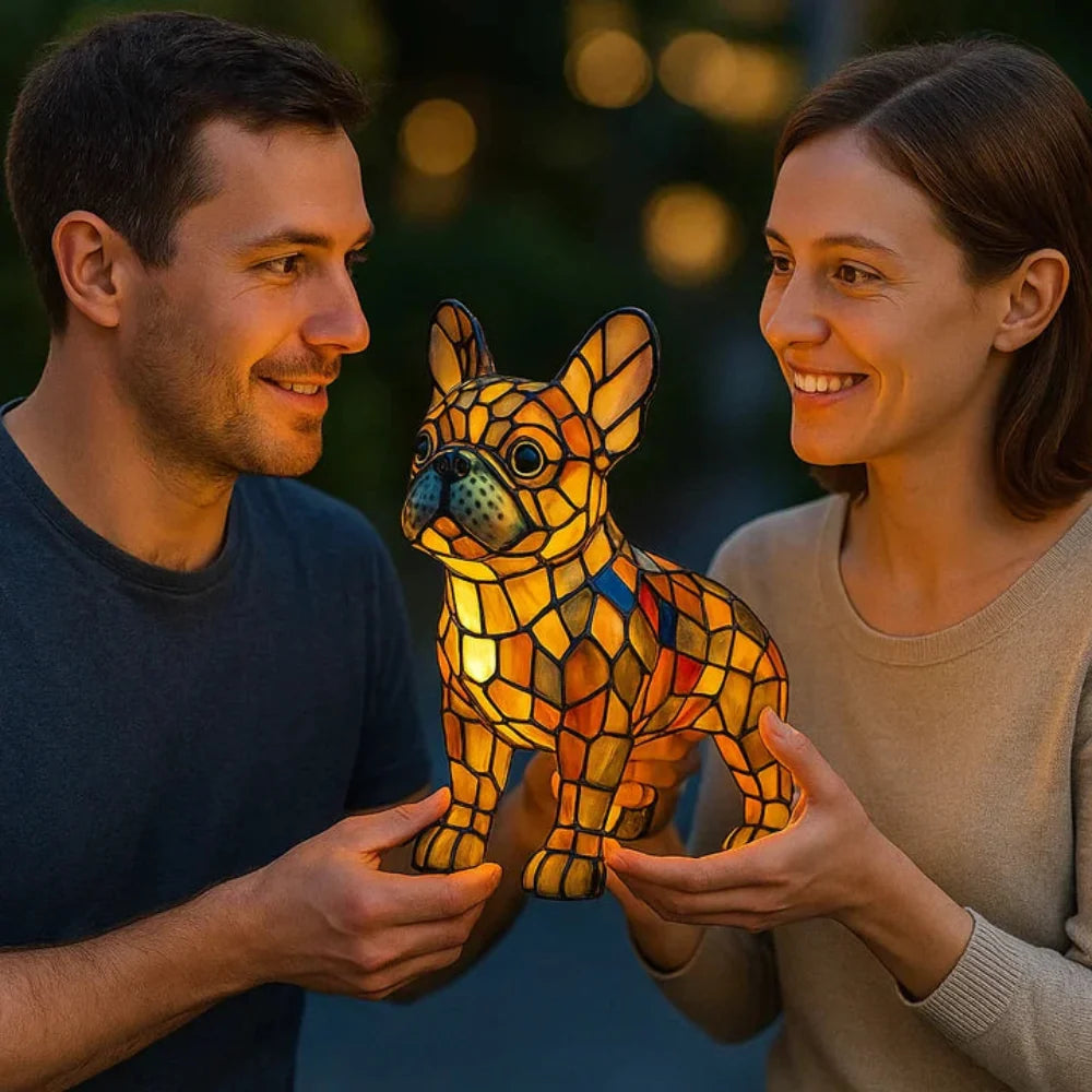 Charming Illuminated Dog Lamp for Pet Lovers - Image 2