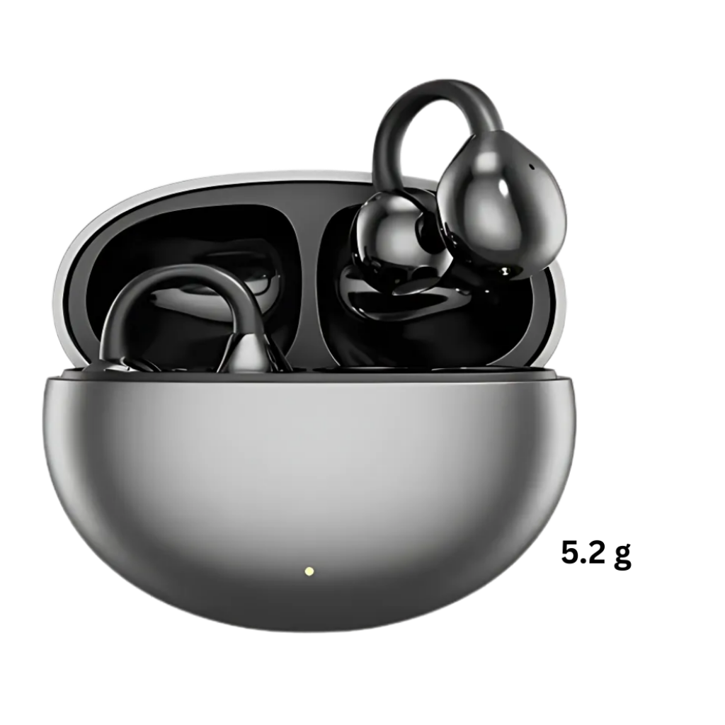 Bluetooth Open-Ear Clip-On Earbuds
