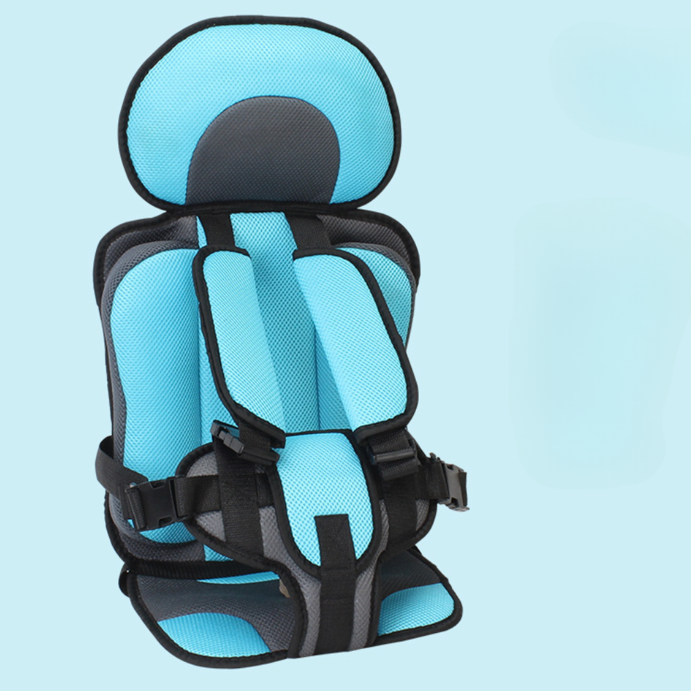 Adjustable Travel-Ready Portable Car Booster Seat