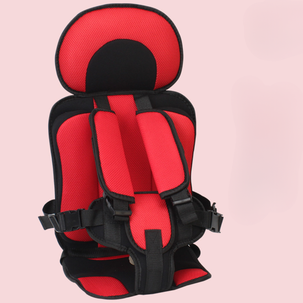 Adjustable Travel-Ready Portable Car Booster Seat